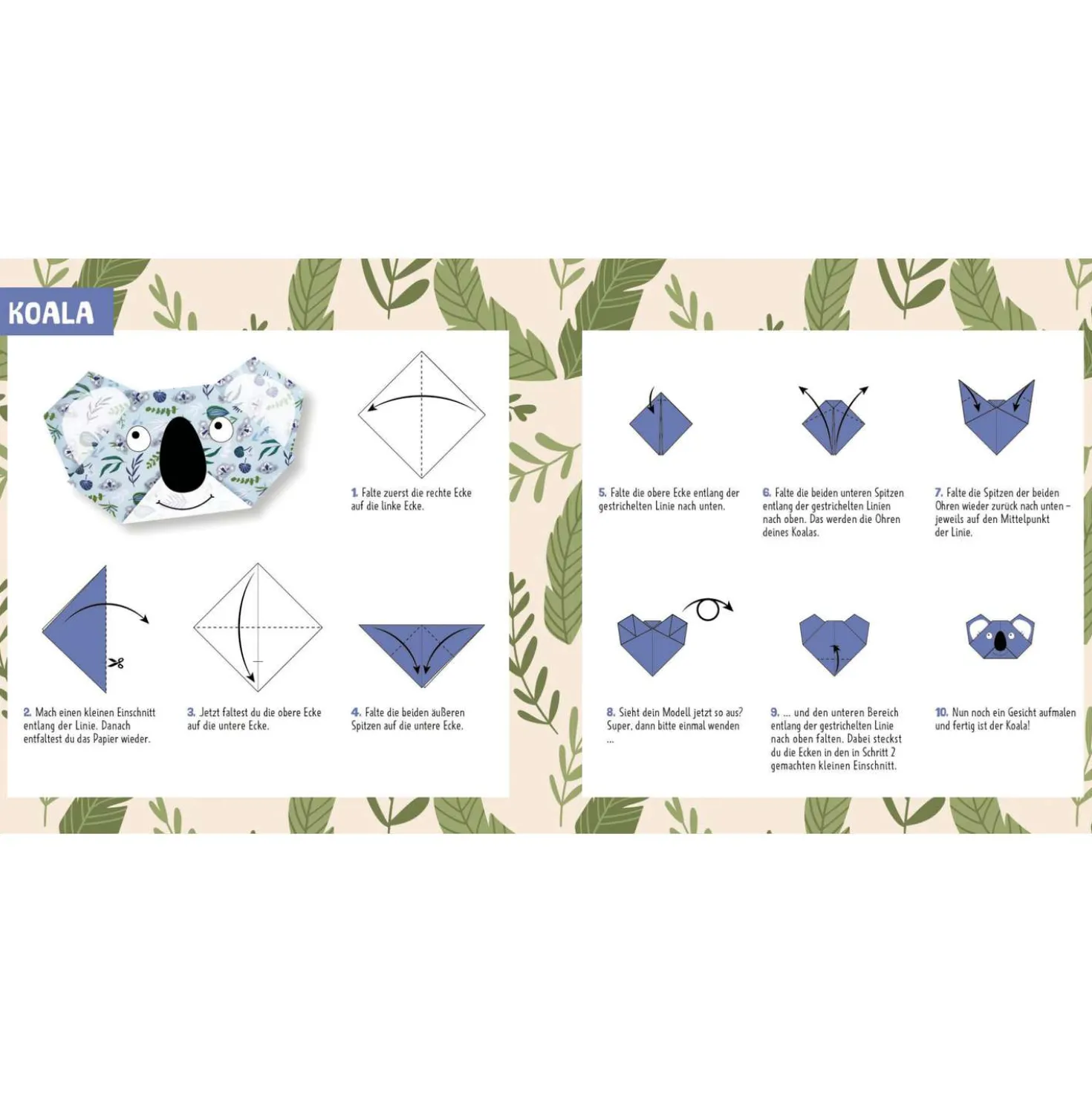 88 x Origami Kids – Wilde Tiere