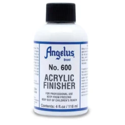 Angelus® ACRYLIC FINISHER N° 600 – Transparenter Topcoat für Acryl-Lederfarbe