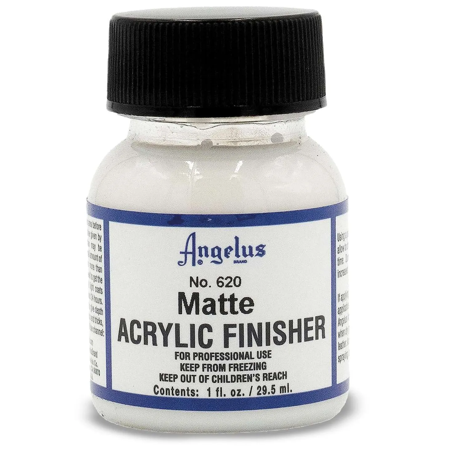 Angelus® ACRYLIC FINISHER N° 620 – Transparenter, Matt Topcoat für Acryl-Lederfarbe