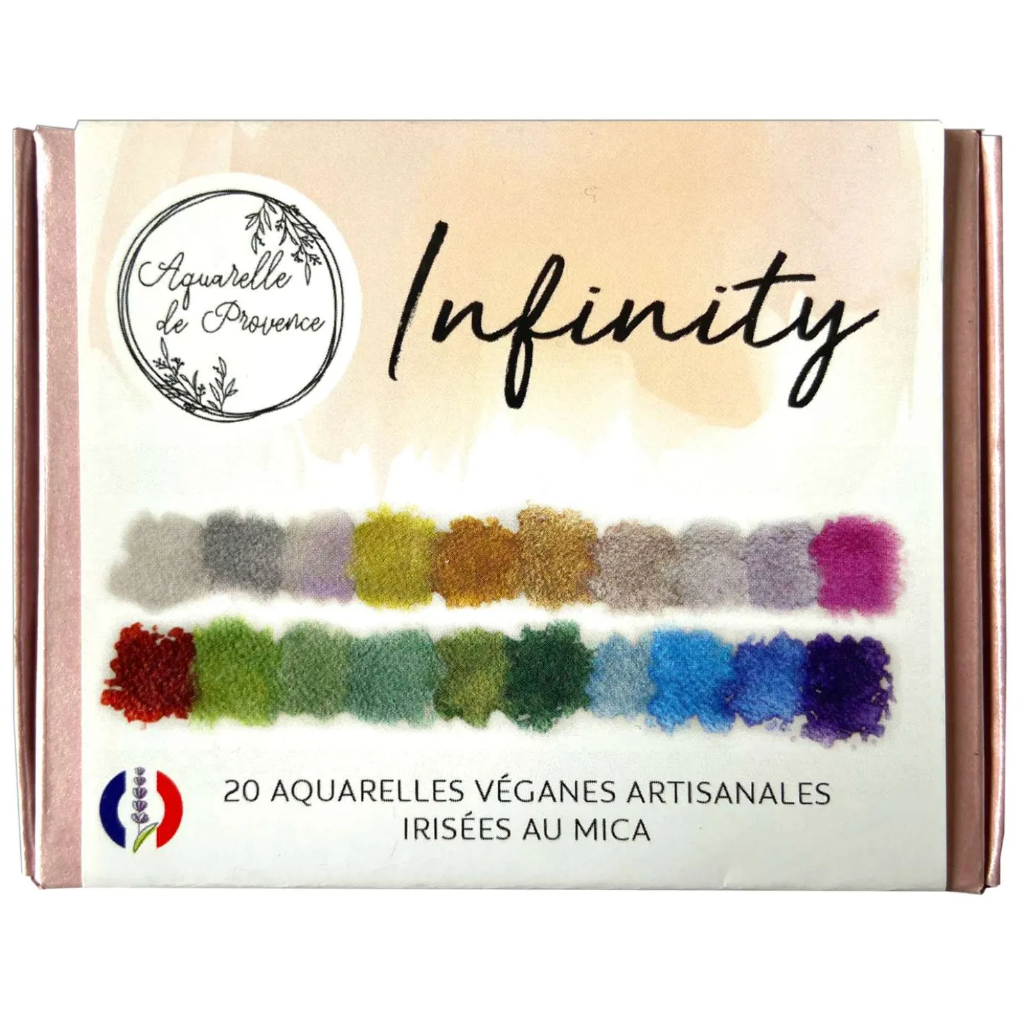 Aquarelle de Provence® extrafeine Aquarellfarben 20er-Set, " Infinity"