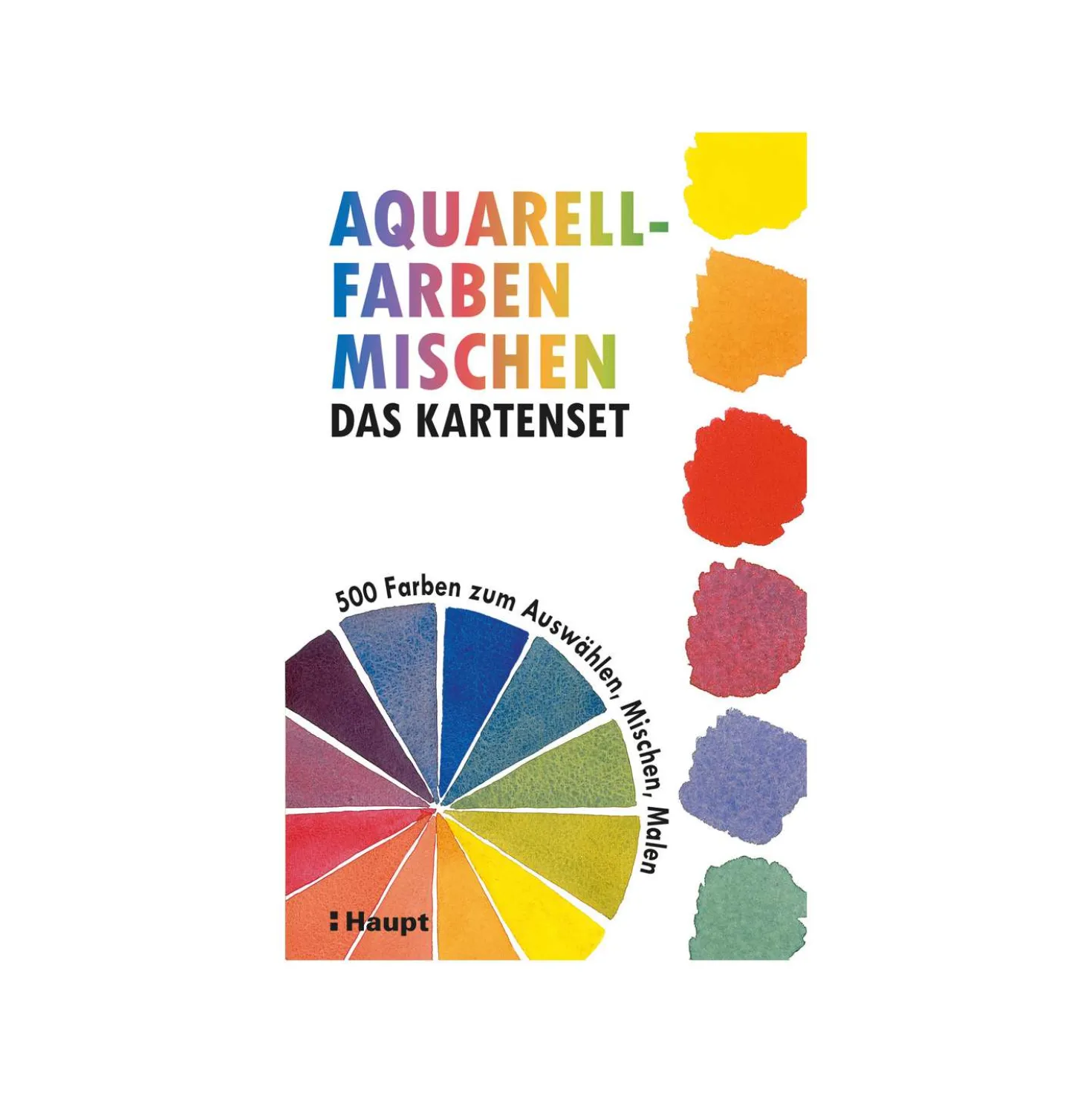 Aquarellfarben mischen - das Kartenset