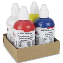 ARA Acrylfarben-Set – 4 x 250 ml Primärfarben