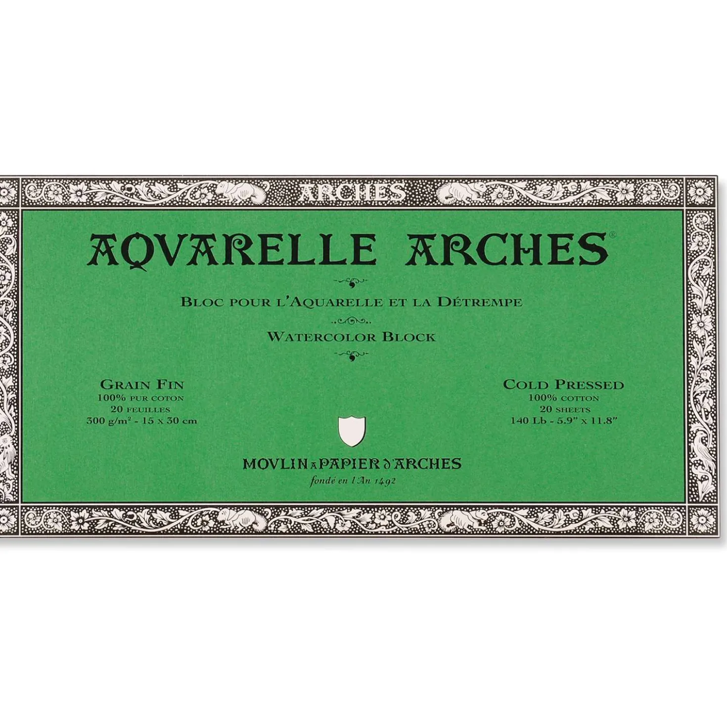 ARCHES® Aquarellkarton-Blöcke Aquarell-Büttenblock