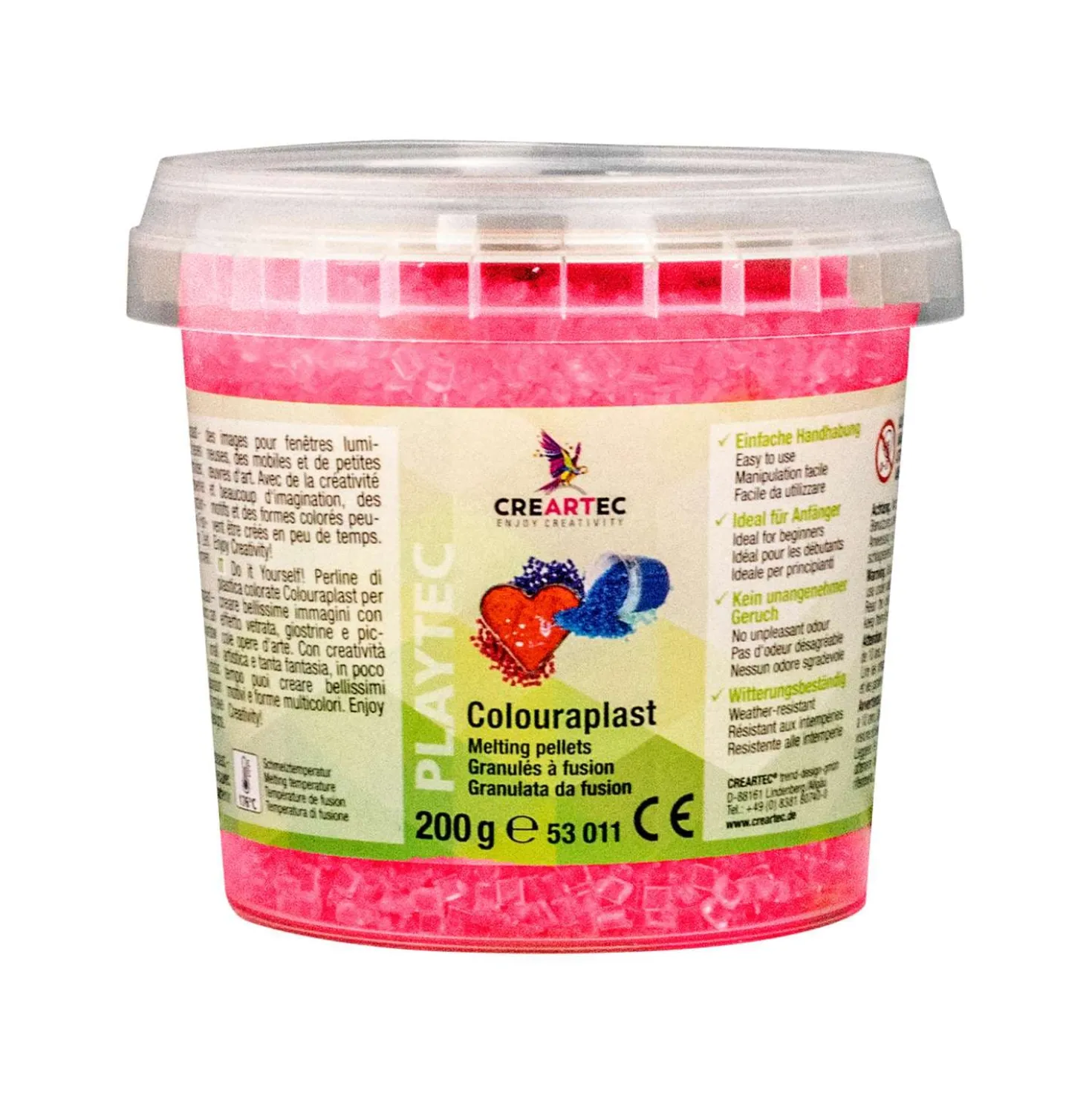 ARTIDEE® Colouraplast Schmelzgranulat