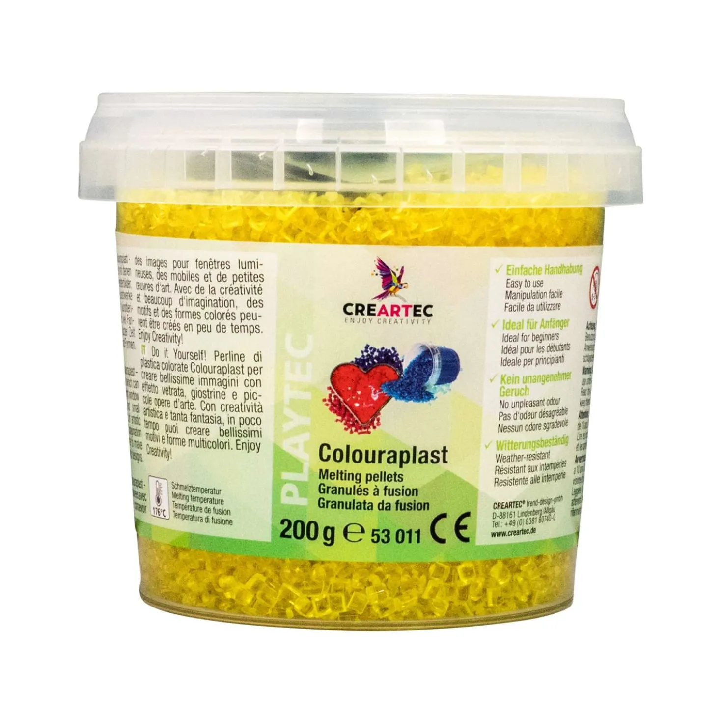ARTIDEE® Colouraplast Schmelzgranulat