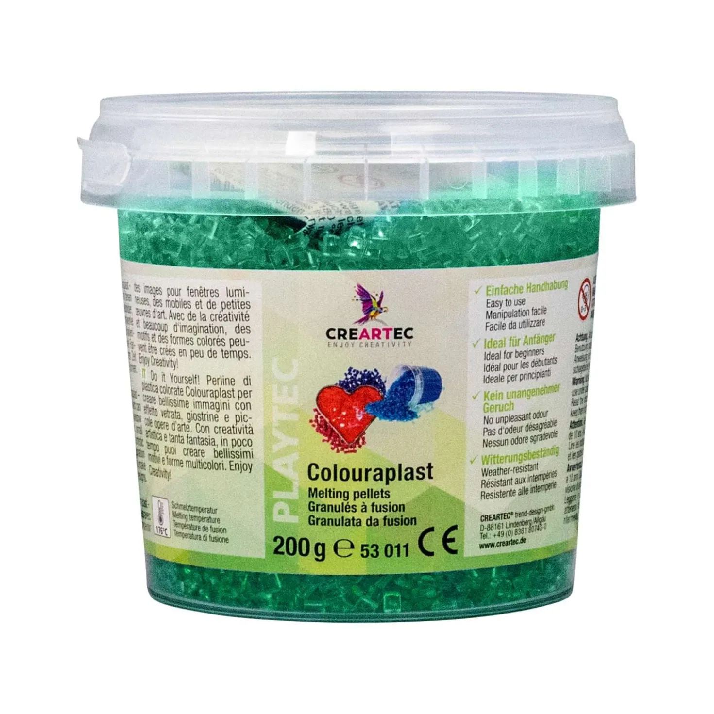 ARTIDEE® Colouraplast Schmelzgranulat