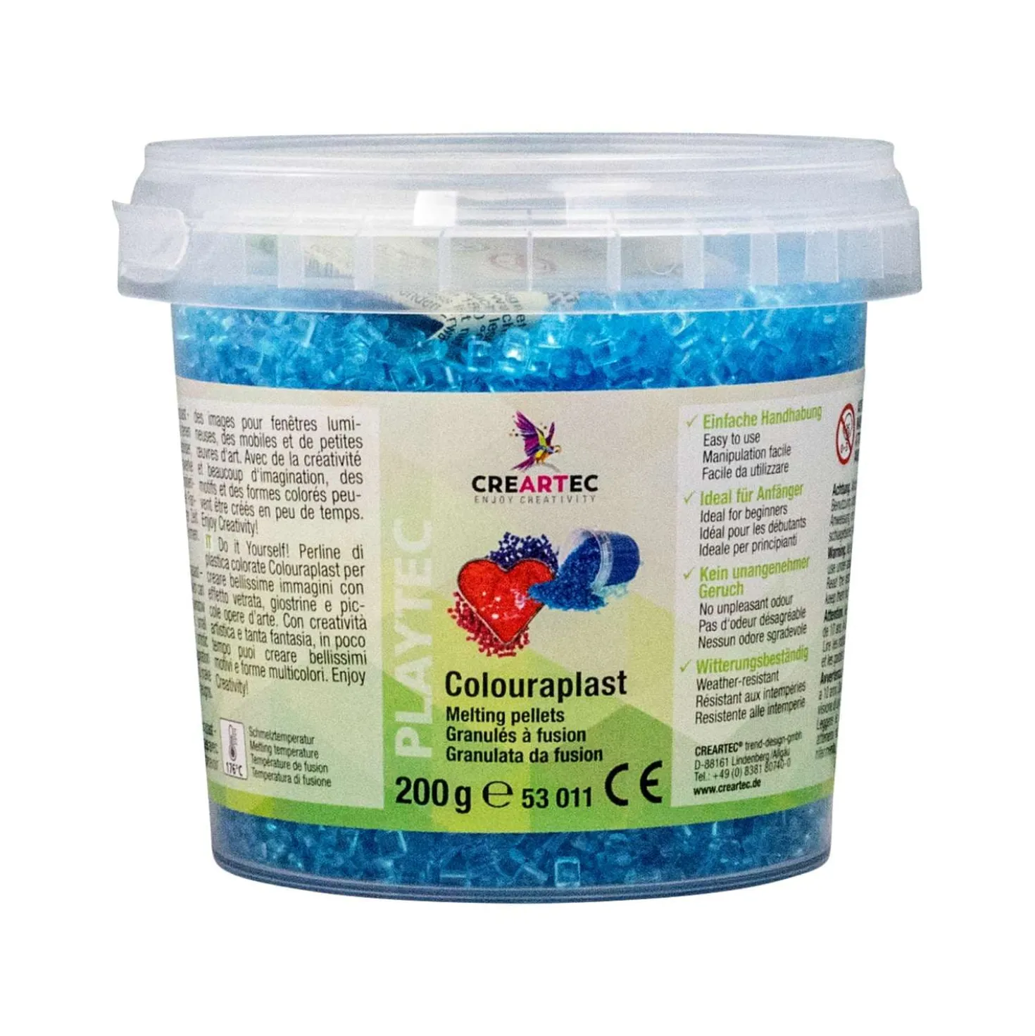 ARTIDEE® Colouraplast Schmelzgranulat