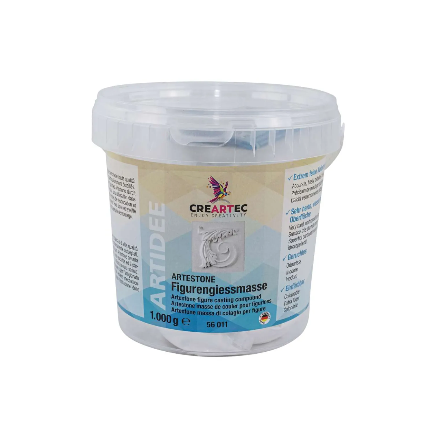 ARTIDEE® Artestone Figuren-Gießmasse, weiß