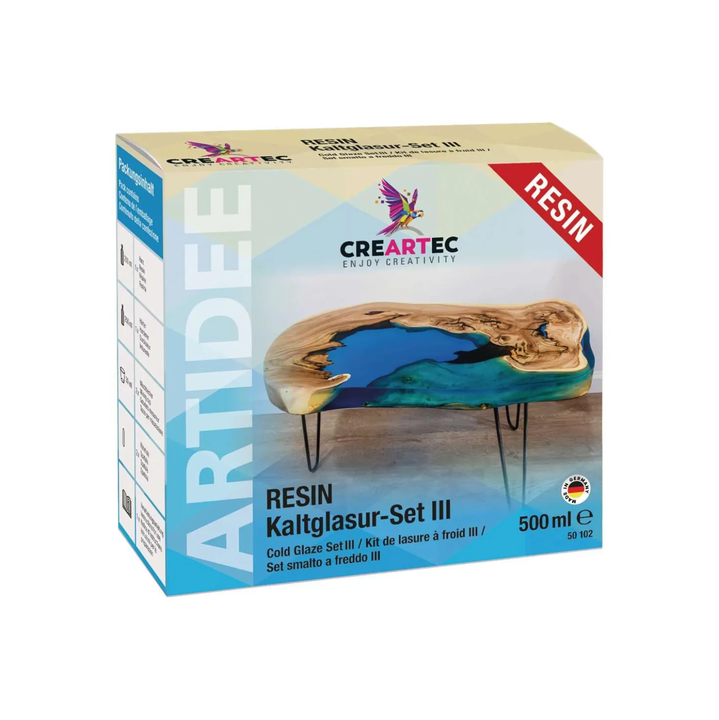 ARTIDEE® Kaltglasur (Resin)