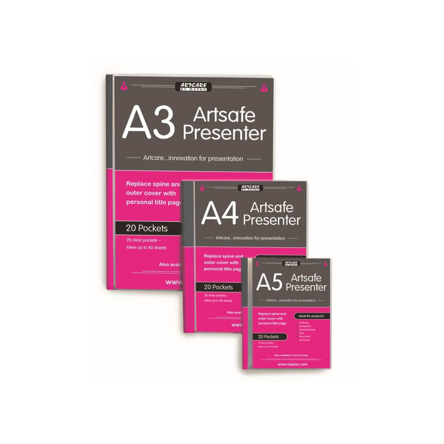 Artsafe Mapac Presenter Sichtbuch