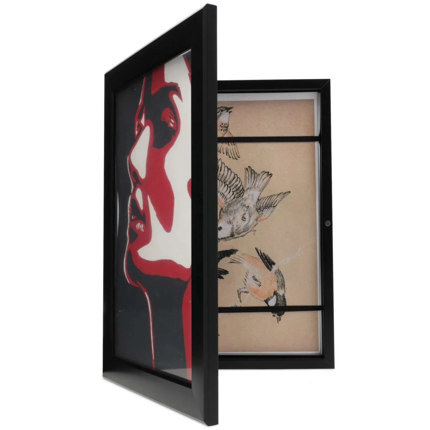 Art Storage Frame, Klapprahmen befüllbar