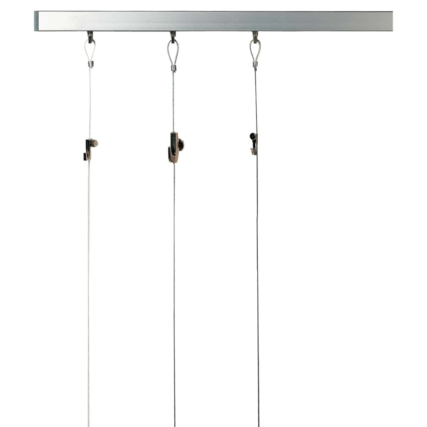 ASRE Studio-Bilderschiene, silberfarben