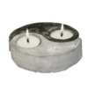 Betonform Kerzenständer, Ying-Yang 130 mm