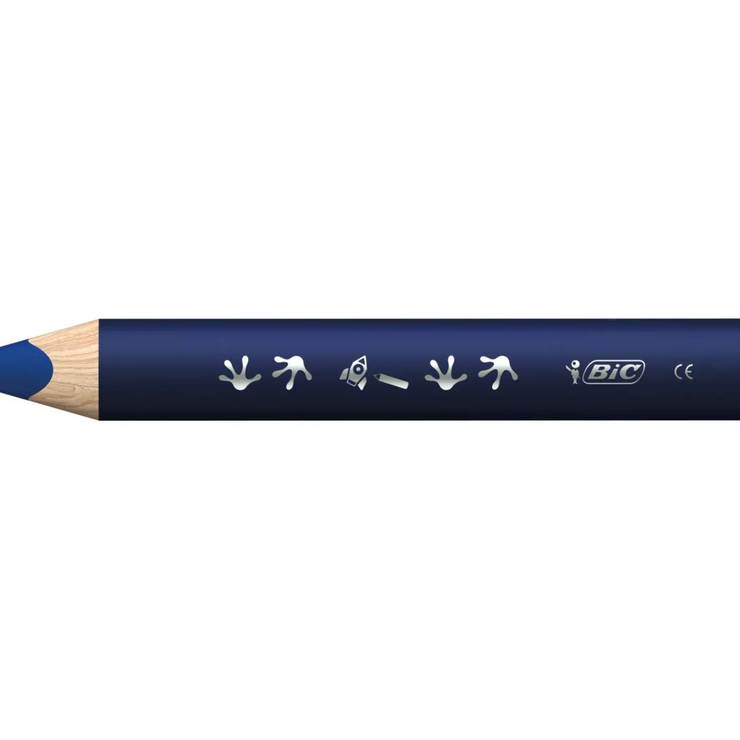 BiC® Kids Multi-Surface Farbstifte – 12er-Set Blau