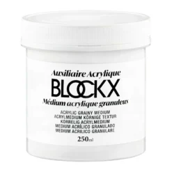 BLOCKX Acrylmedium für körnige Textur