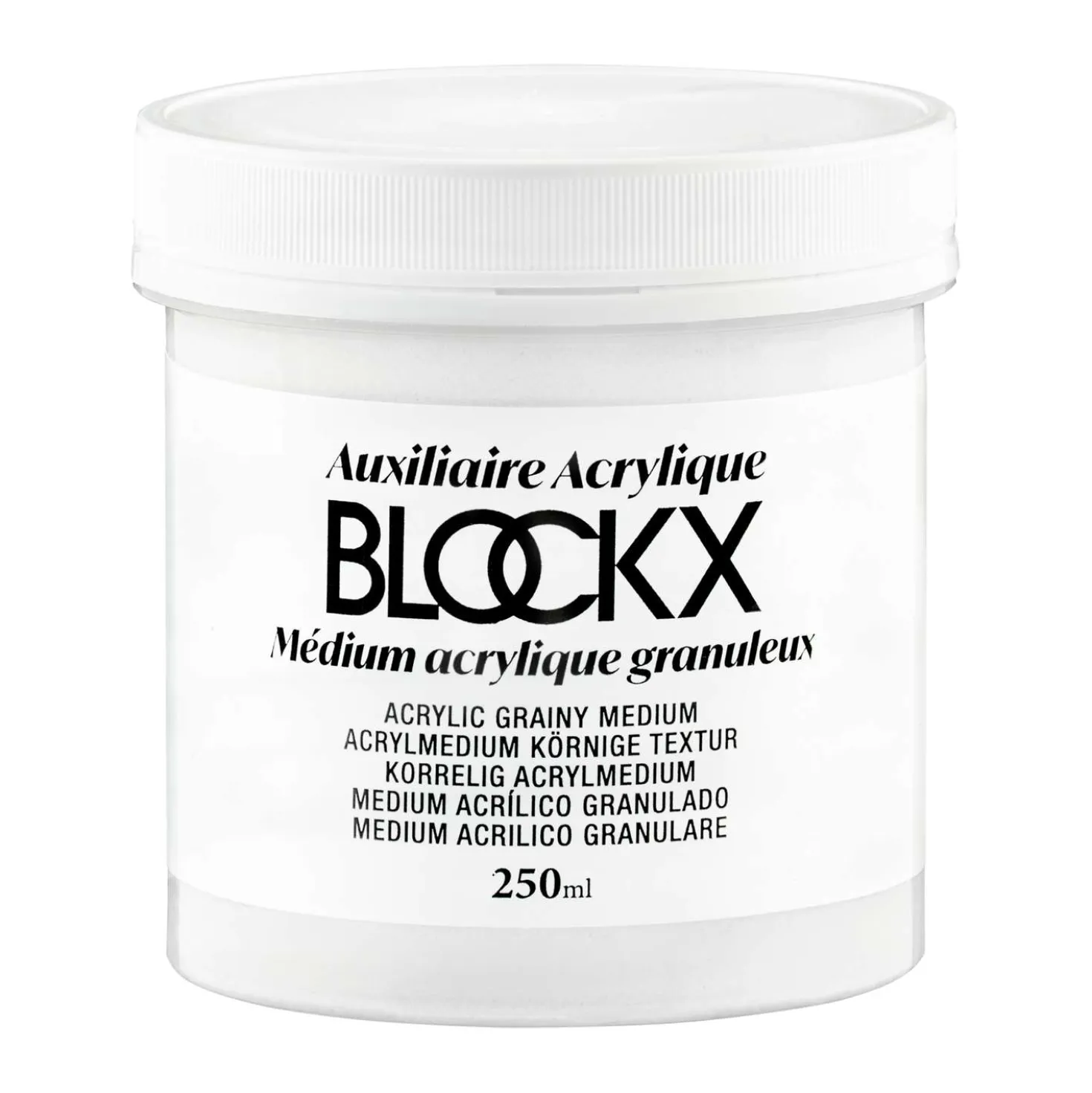 BLOCKX Acrylmedium für körnige Textur