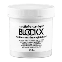 BLOCKX Acrylmedium mit Perlmutt-Effekt