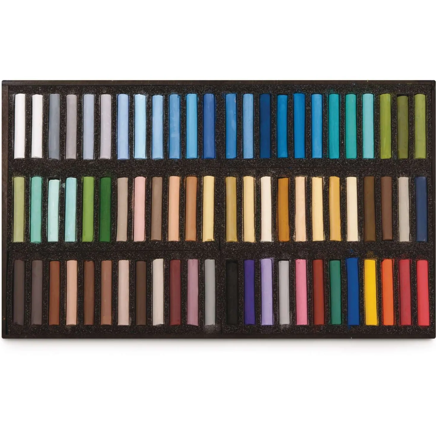 BLOCKX Pastell, 72er Holzkasten