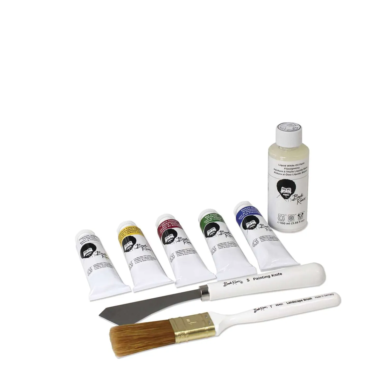 BOB ROSS® Basis Mal-Set Ölfarben