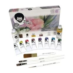 BOB ROSS® Blumen Mal-Set Ölfarben