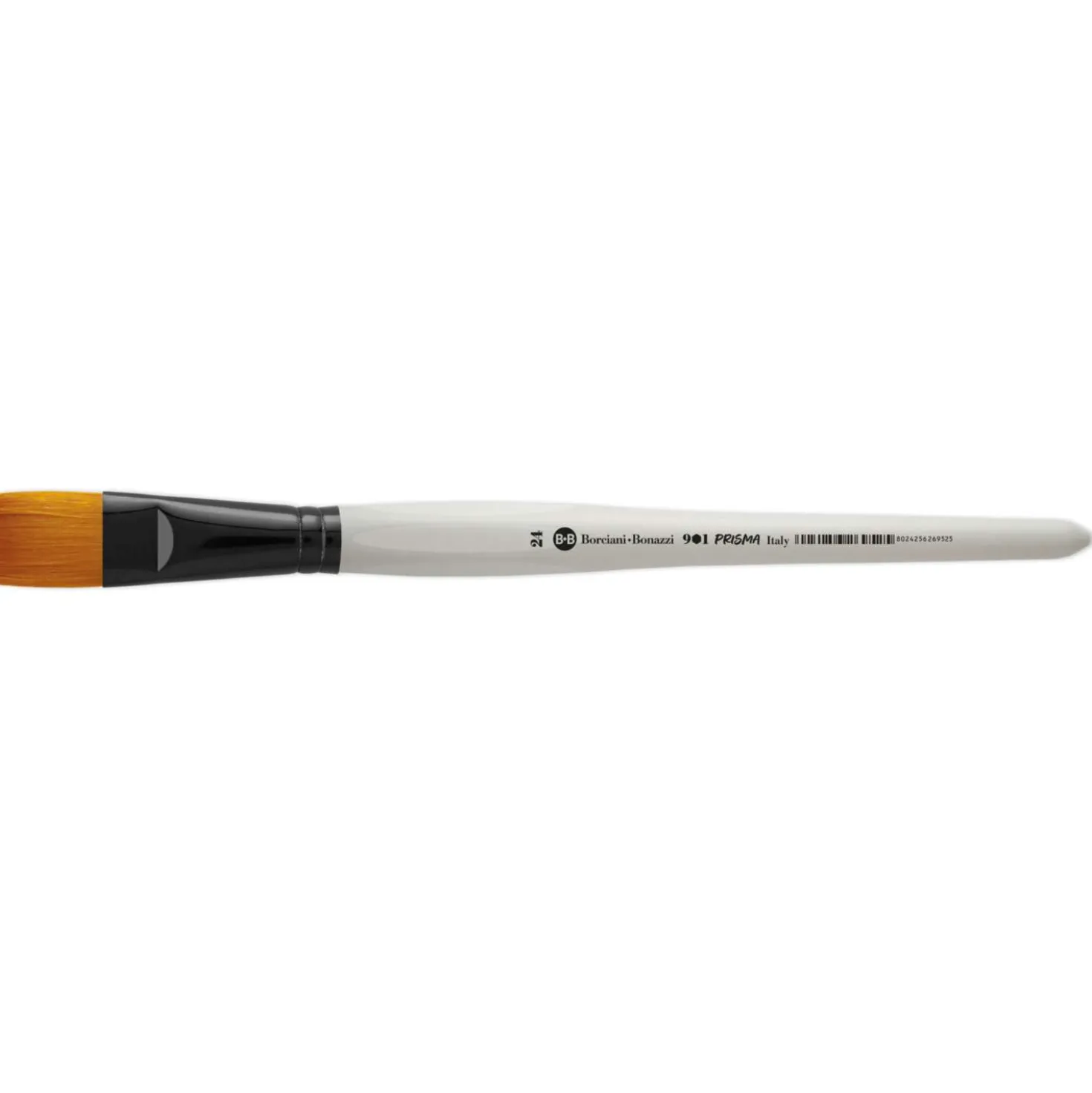 Borciani e Bonazzi Serie 901 PRISMA Aquarellpinsel, flach