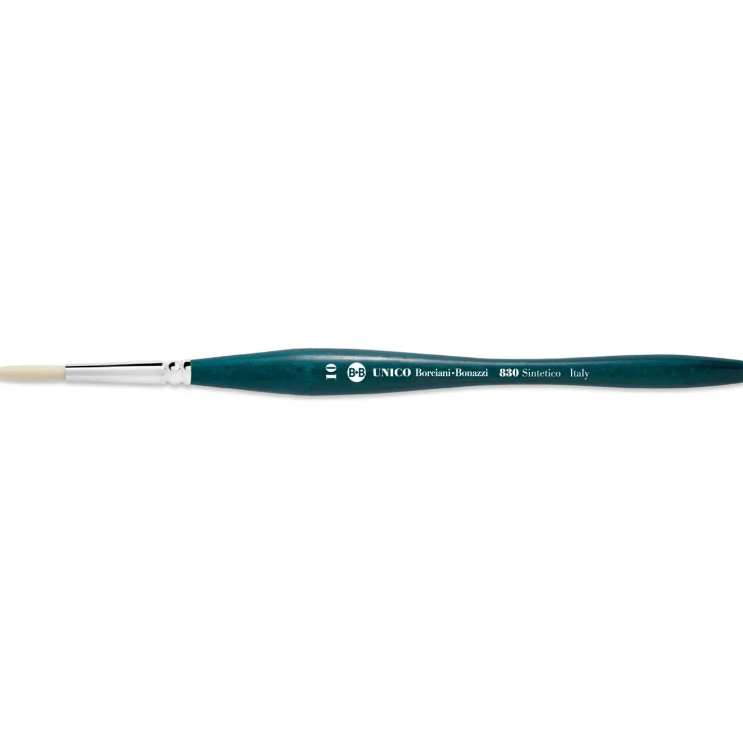 Borciani e Bonazzi Serie 830 UNICO OFF-WHITE Künstlerpinsel, rund