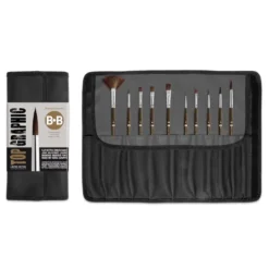 Borciani e Bonazzi TOP GRAPHIC - 10er-Pinselset