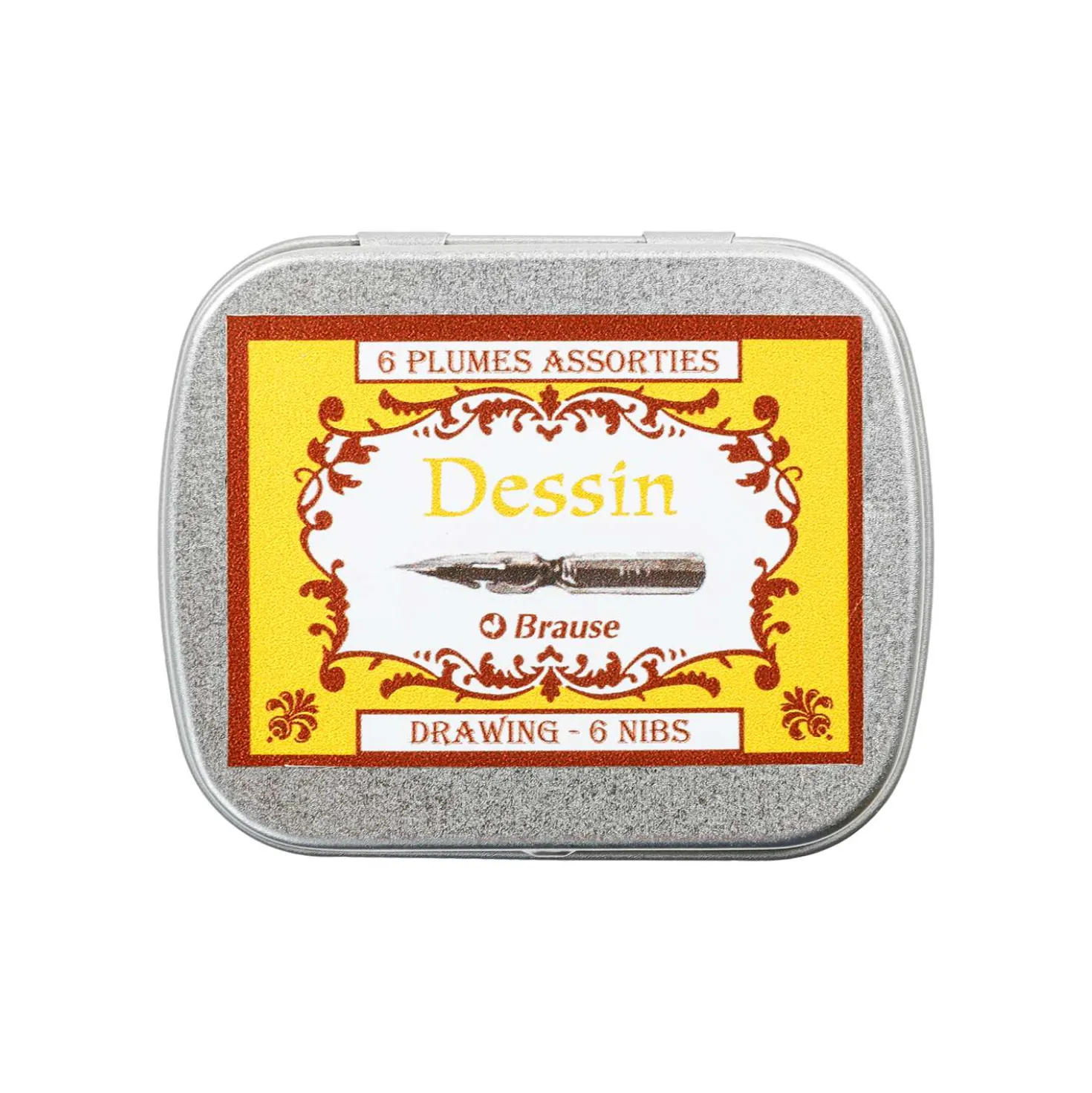 Brause Zeichen- & Schreibfeder 6er-Set