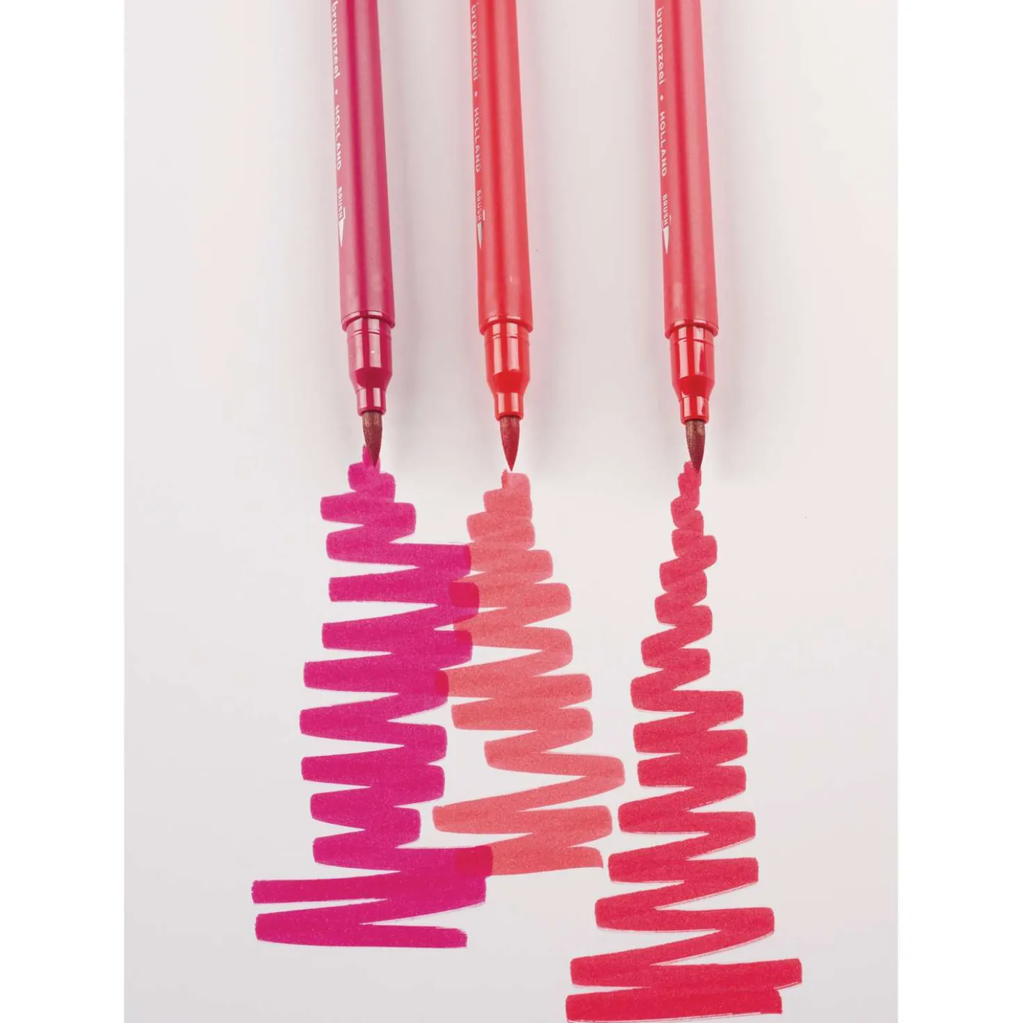 Bruynzeel Creatives Fineliner Brush Pen Sets im Metall-Etui