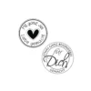 Butterer Stempel "Für Dich" und "Mit ganz viel Liebe gemacht"