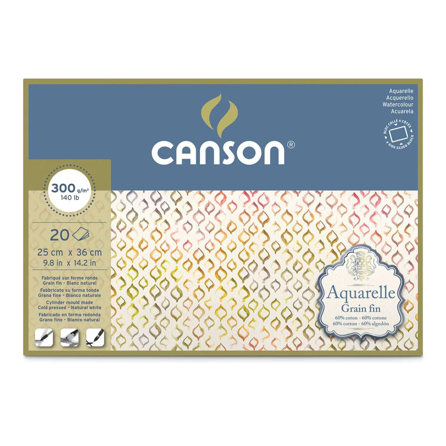 CANSON® Aquarelle Aquarellpapier