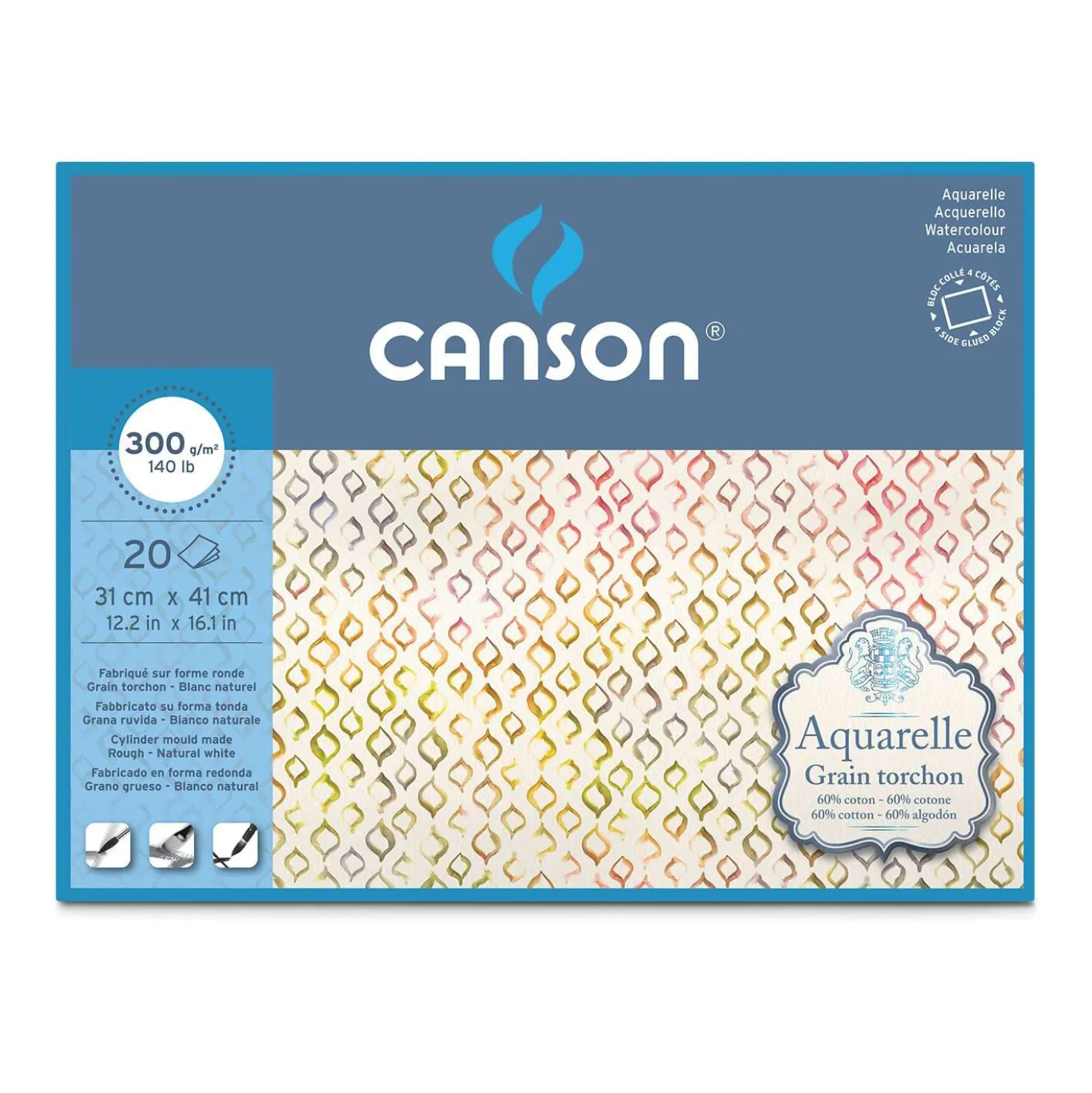 CANSON® Aquarelle Aquarellpapier
