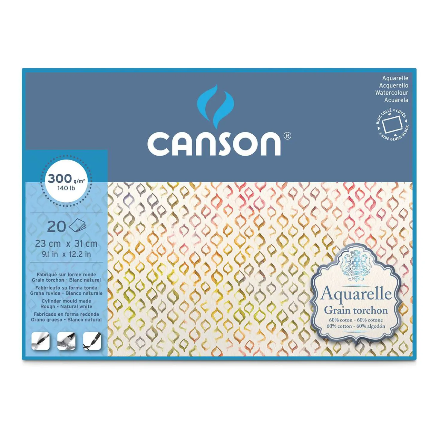 CANSON® Aquarelle Aquarellpapier