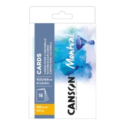 CANSON® Aquarellkarton Montval, Postkartenformat