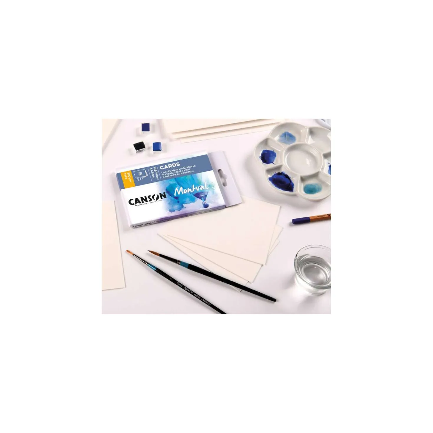 CANSON® Aquarellkarton Montval, Postkartenformat