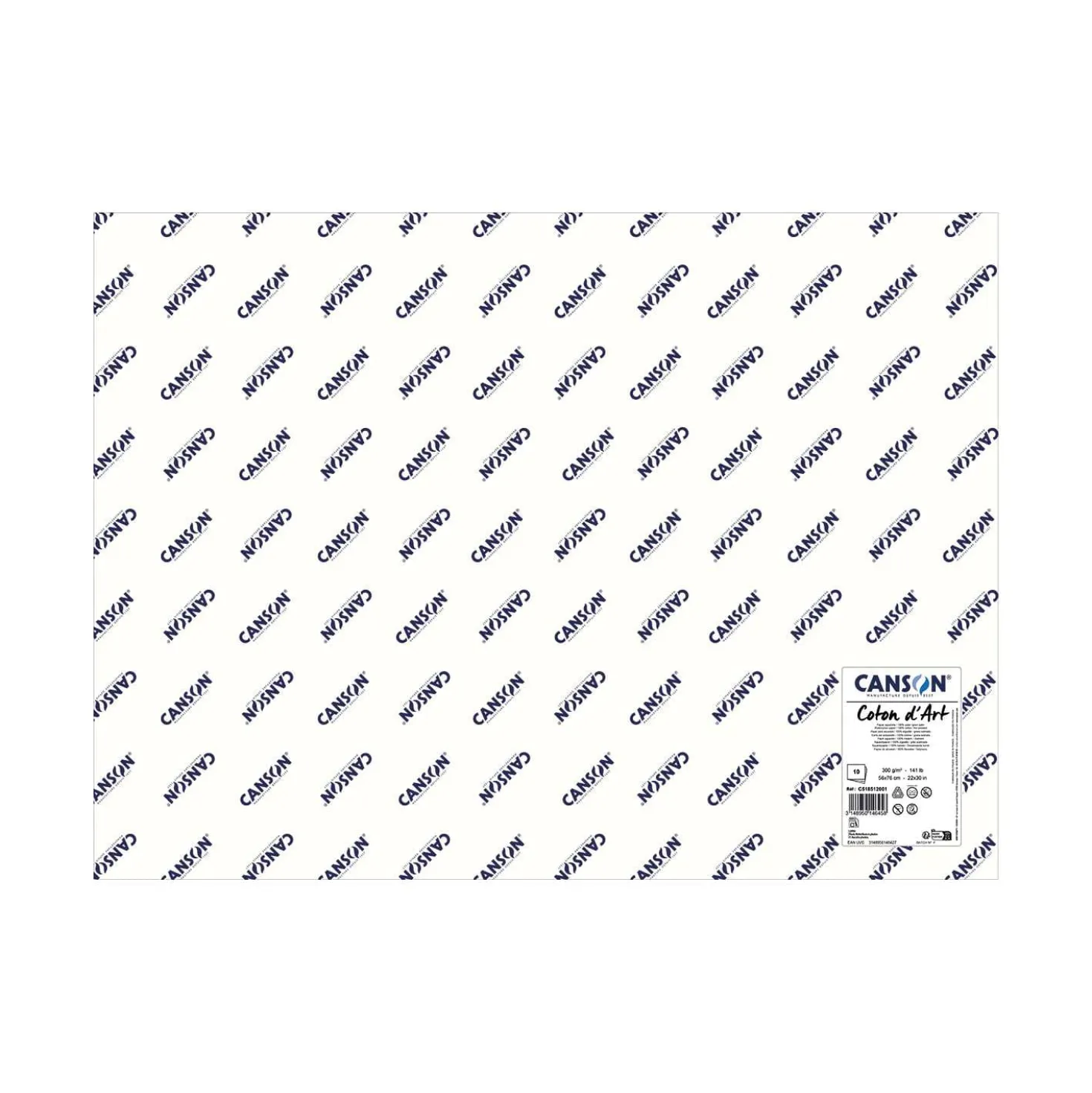 CANSON® Coton d'Art Aquarellkarton, Satiniert
