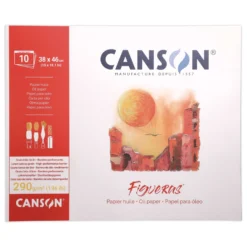 CANSON® Figueras® Öl/Acrylblock, längsseitig geleimt