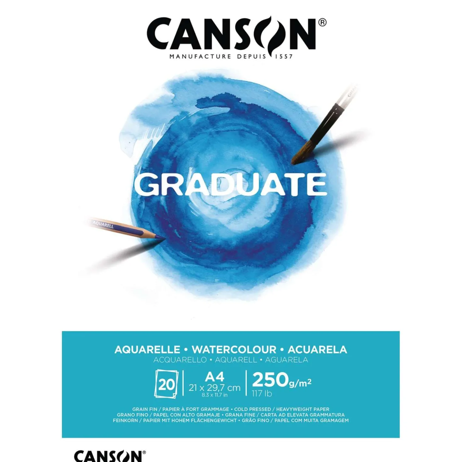 CANSON® Graduate Aquarelle Block