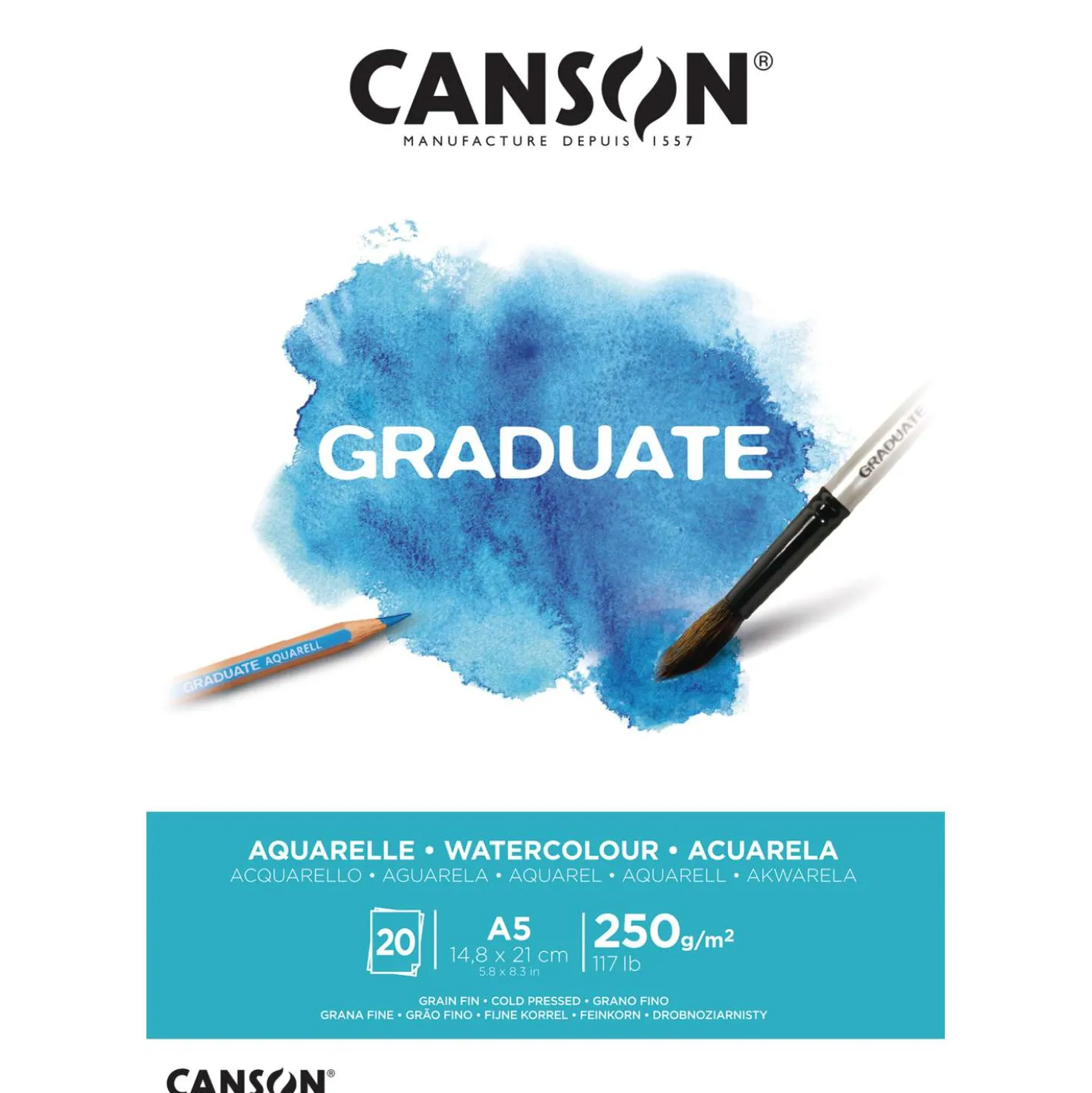 CANSON® Graduate Aquarelle Block