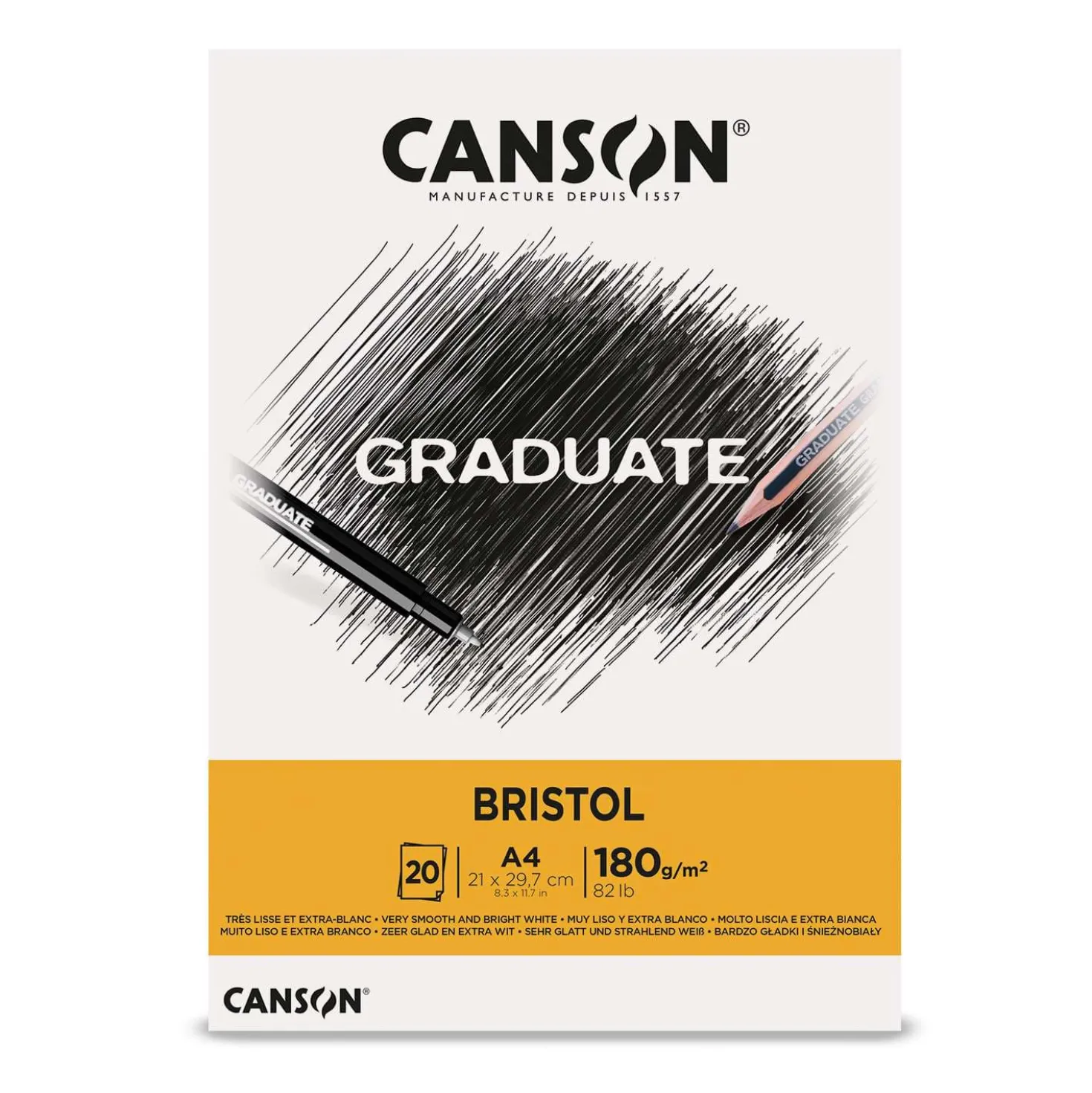 CANSON® Graduate Bristol Zeichenblock