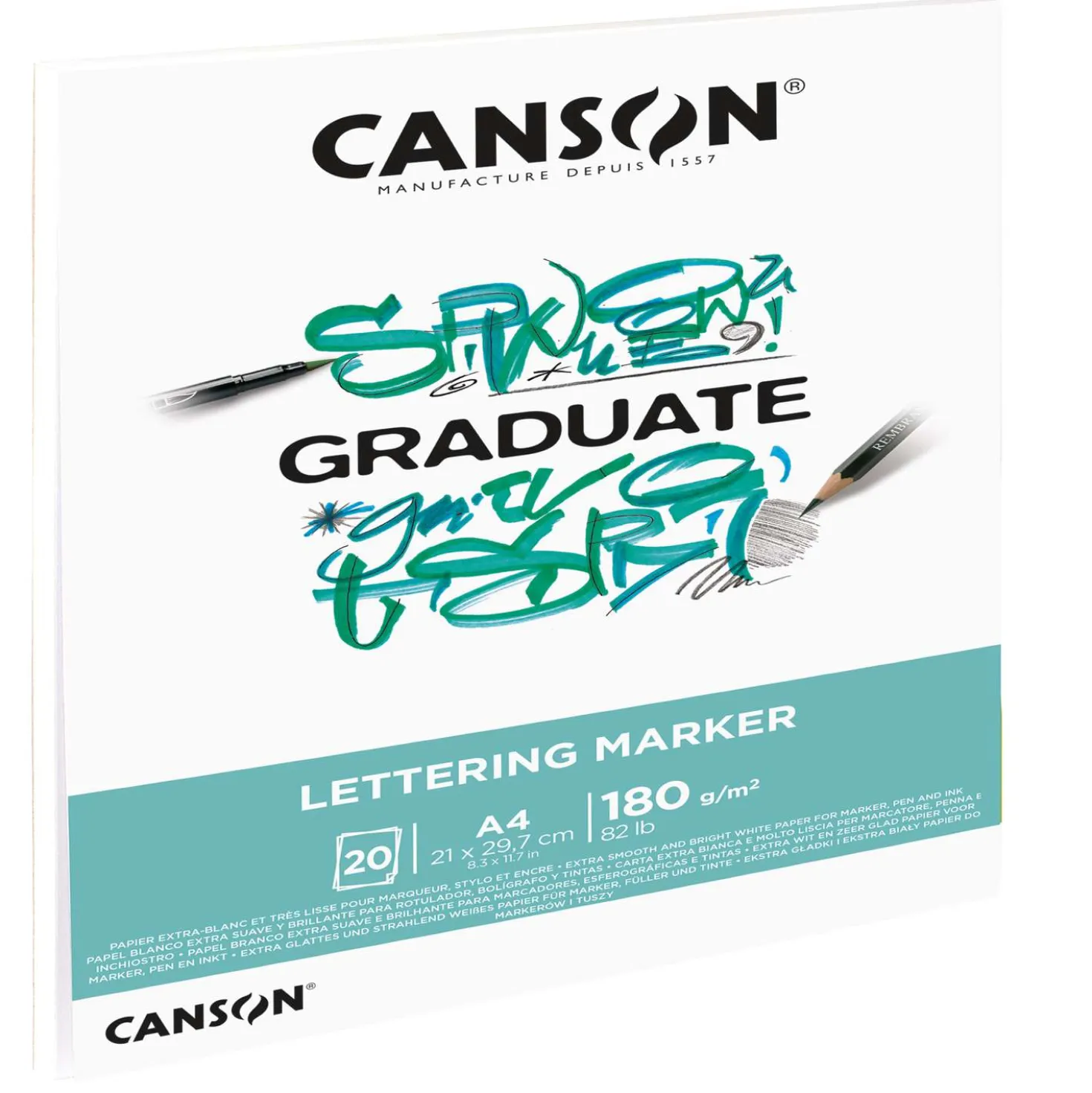 CANSON® Graduate Lettering Marker Block