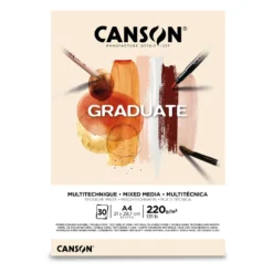 CANSON® Graduate Mixed Media-Blöcke, natur & grau