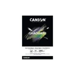 CANSON® Graduate Mixed Media Black Block