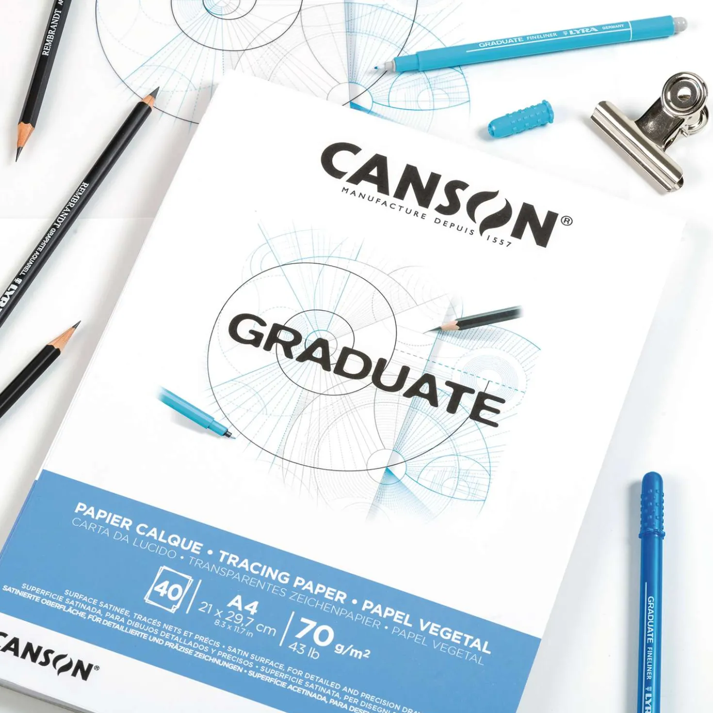 CANSON® Graduate Transparentpapier Block