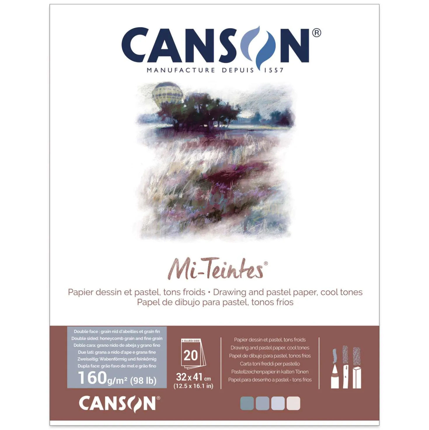 CANSON® Mi-Teintes® Pastellblock