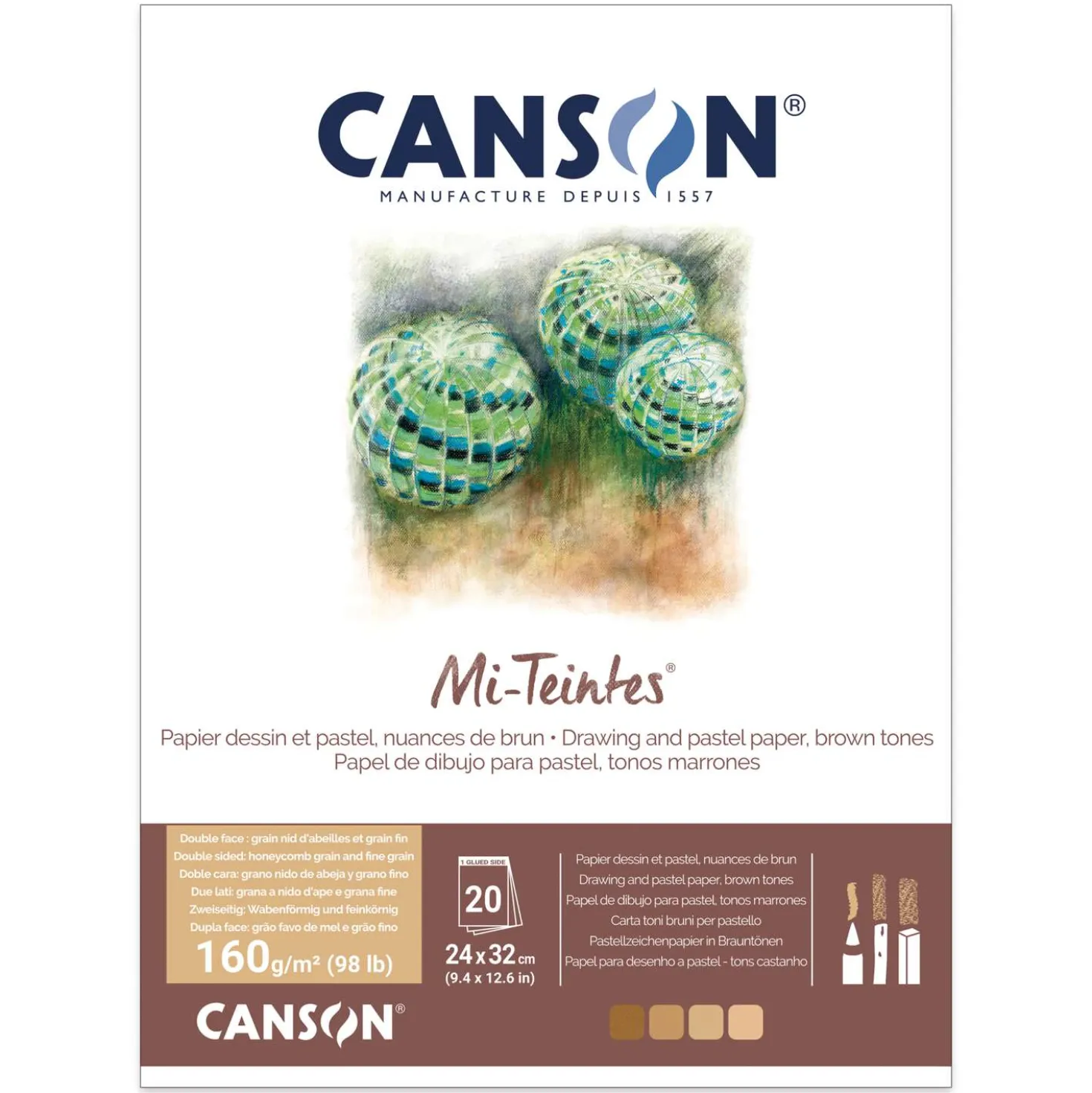 CANSON® Mi-Teintes® Pastellblock