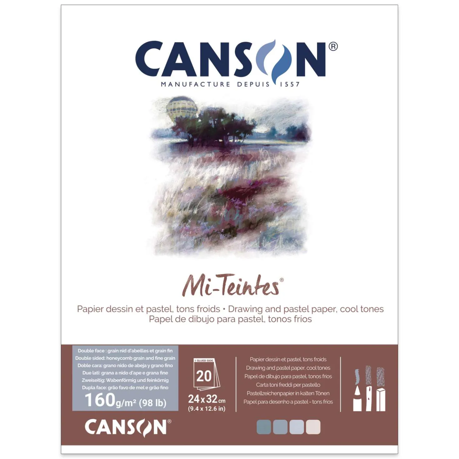 CANSON® Mi-Teintes® Pastellblock