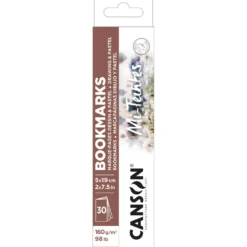 CANSON® Mi-Teintes® Pastellpapier Lesezeichenformat, 30 Blatt, 160 g/qm