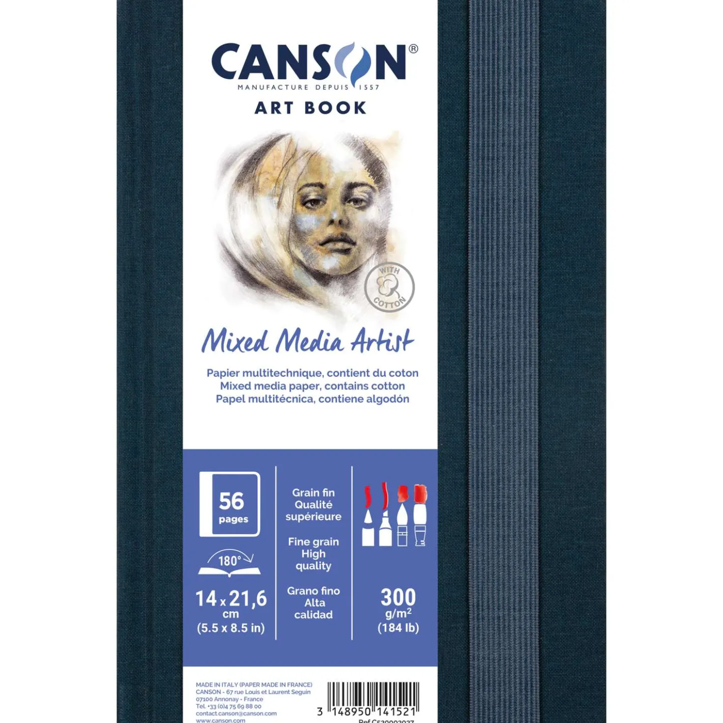 CANSON® Mixed Media Artist ART BOOK, 28 Blatt, 300 g/qm
