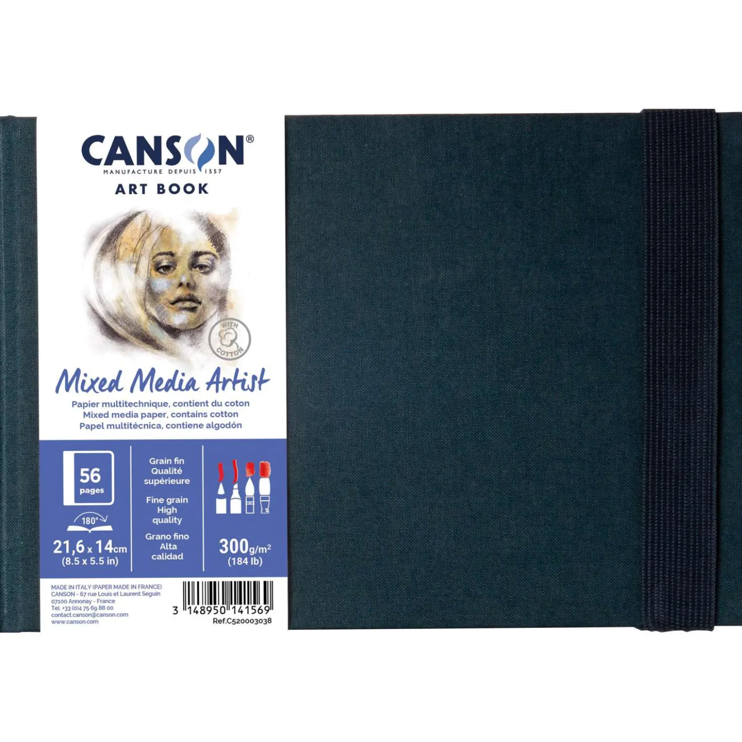 CANSON® Mixed Media Artist ART BOOK, 28 Blatt, 300 g/qm